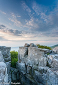 04B-23  COOL BLUE MORNING, BEAR ROCKS PRESERVE, WV © KENT MASON