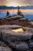 04B-26  LATE FALL SUNRISE AT BEAR ROCKS, BEAR ROCKS PRESERVE, WV © KENT MASON