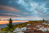 10H-01 APPROACHING STORM AT SUNRISE, BEAR ROCKS PRESERVE, WV © KENT MASON